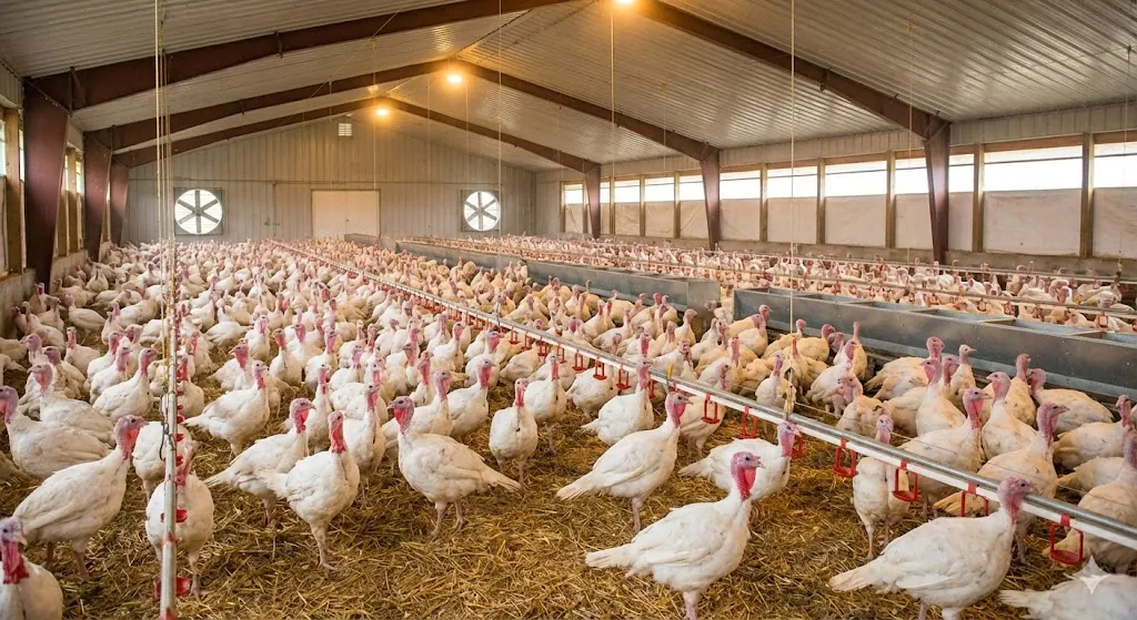 تنظيف وتعقيم مزارع أمهات الرومي